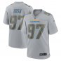 Men's Joey Bosa Gray Los Angeles Chargers Atmosphere Fashion Game Jersey