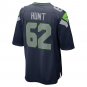 Men's Joey Hunt College Navy Seattle Seahawks Home Game Player Jersey