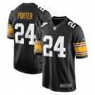 Men's Joey Porter Jr. Black Pittsburgh Steelers Alternate Game Jersey