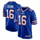 Men's John Brown Royal Buffalo Bills Home Game Player Jersey