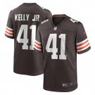 Men's John Kelly Jr. Brown Cleveland Browns Game Player Jersey