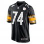 Men's John Leglue Black Pittsburgh Steelers Game Player Jersey