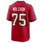 Men's John Molchon Red Tampa Bay Buccaneers Game Jersey