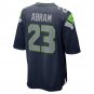 Men's Johnathan Abram College Navy Seattle Seahawks Home Game Player Jersey