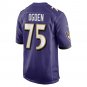 Men's Jonathan Ogden Purple Baltimore Ravens Retired Player Game Jersey