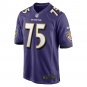 Men's Jonathan Ogden Purple Baltimore Ravens Retired Player Game Jersey