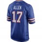 Men's Josh Allen Royal Buffalo Bills Team Game Player Jersey