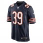 Men's Josh Blackwell Navy Chicago Bears Game Player Jersey