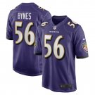 Men's Josh Bynes Purple Baltimore Ravens Game Jersey