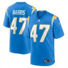 Men's Josh Harris Powder Blue Los Angeles Chargers Game Jersey