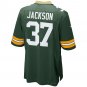 Men's Josh Jackson Green Green Bay Packers Game Player Jersey