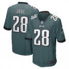 Men's Josh Jobe Midnight Green Philadelphia Eagles Game Player Jersey