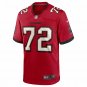 Men's Josh Wells Red Tampa Bay Buccaneers Game Jersey