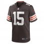 Men's Joshua Dobbs Brown Cleveland Browns Game Player Jersey