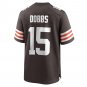 Men's Joshua Dobbs Brown Cleveland Browns Game Player Jersey