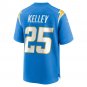 Men's Joshua Kelley Powder Blue Los Angeles Chargers Game Jersey
