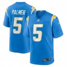 Men's Joshua Palmer Powder Blue Los Angeles Chargers Game Player Jersey