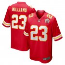 Men's Joshua Williams Red Kansas City Chiefs Game Player Jersey