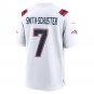Men's JuJu Smith-Schuster White New England Patriots Game Player Jersey