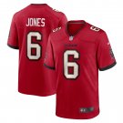 Men's Julio Jones Red Tampa Bay Buccaneers Player Game Jersey
