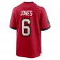 Men's Julio Jones Red Tampa Bay Buccaneers Player Game Jersey