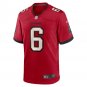 Men's Julio Jones Red Tampa Bay Buccaneers Player Game Jersey
