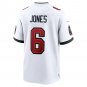 Men's Julio Jones White Tampa Bay Buccaneers Player Game Jersey