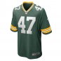 Men's Justin Hollins Green Green Bay Packers Home Game Player Jersey