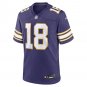 Men's Justin Jefferson Purple Minnesota Vikings Classic Player Game Jersey