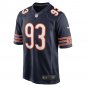 Men's Justin Jones Navy Chicago Bears Game Player Jersey