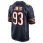 Men's Justin Jones Navy Chicago Bears Game Player Jersey