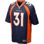 Men's Justin Simmons Navy Denver Broncos Alternate Game Jersey