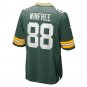 Men's Juwann Winfree Green Green Bay Packers Game Jersey