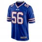 Men's Kameron Cline Royal Buffalo Bills Home Game Jersey