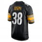 Men's Karl Joseph Black Pittsburgh Steelers Game Player Jersey