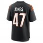 Men's Keandre Jones Black Cincinnati Bengals Game Jersey