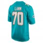Men's Kendall Lamm Aqua Miami Dolphins Home Game Player Jersey