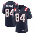 Men's Kendrick Bourne Navy New England Patriots Game Jersey