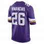 Men's Kene Nwangwu Purple Minnesota Vikings Game Jersey