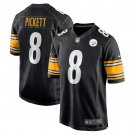 Men's Kenny Pickett Black Pittsburgh Steelers Player Game Jersey