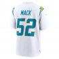 Men's Khalil Mack White Los Angeles Chargers Game Jersey