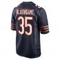 Men's Khari Blasingame Navy Chicago Bears Game Player Jersey