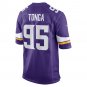 Men's Khyiris Tonga Purple Minnesota Vikings Home Game Player Jersey