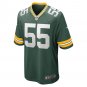 Men's Kingsley Enagbare Green Green Bay Packers Game Player Jersey