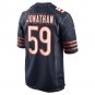 Men's Kingsley Jonathan Navy Chicago Bears Game Player Jersey