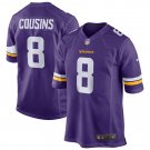 Men's Kirk Cousins Purple Minnesota Vikings Game Jersey