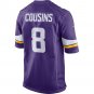 Men's Kirk Cousins Purple Minnesota Vikings Game Jersey