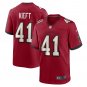 Men's Ko Kieft Red Tampa Bay Buccaneers Game Player Jersey