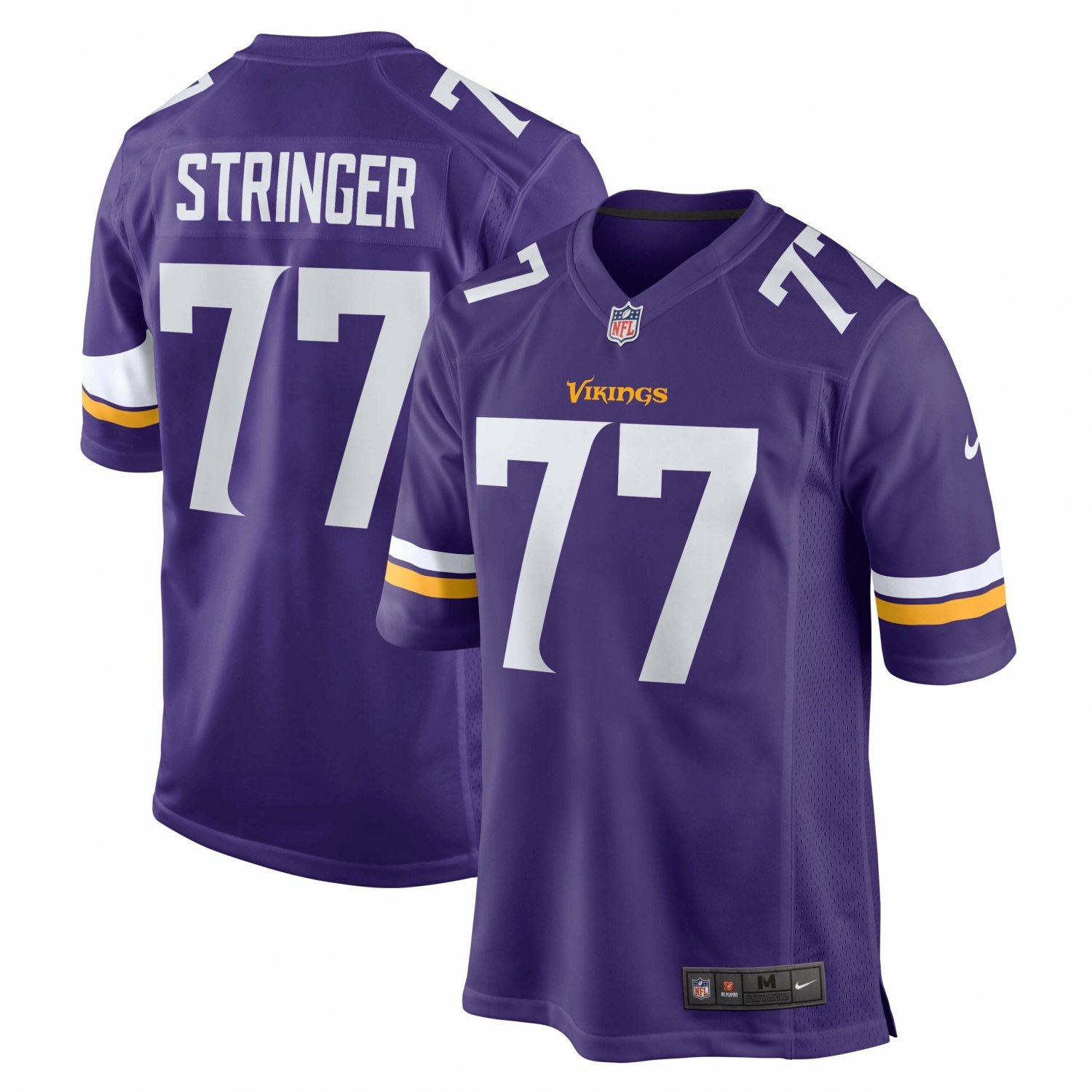 Men's Korey Stringer Purple Minnesota Vikings Retired Player Jersey