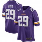 Men's Kris Boyd Purple Minnesota Vikings Game Jersey